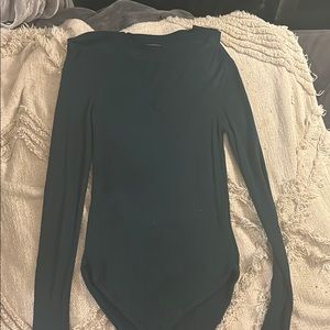 Free people large dark teal body suit